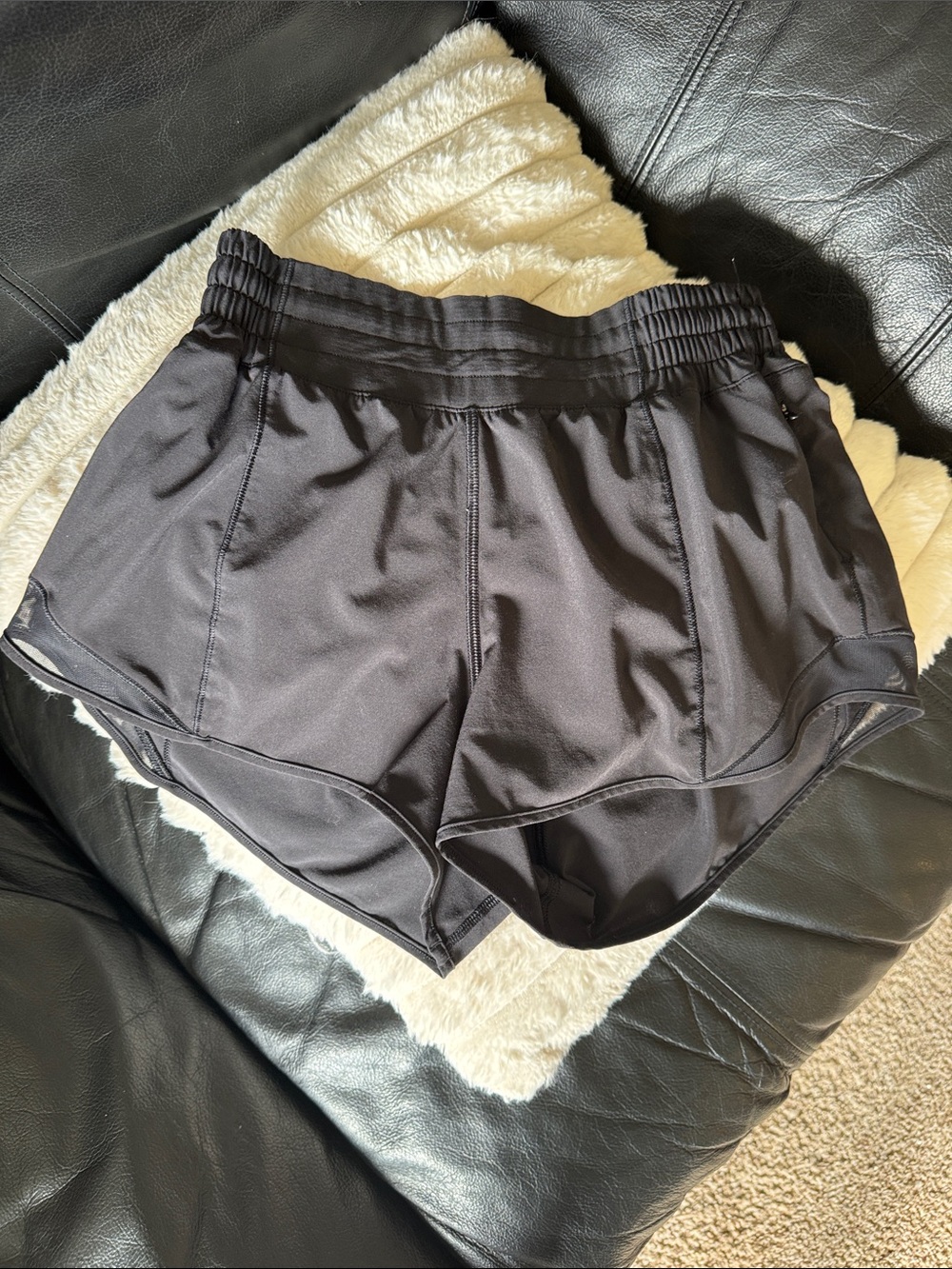 lululemon athletica Black Lightweight Athletic Shorts